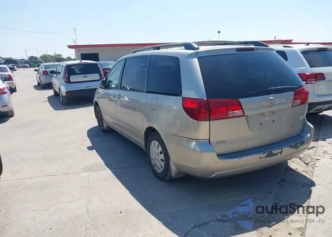 2004 Toyota Sienna Le z USA, uszkodzony, nr VIN 5TDZA23C14S216920